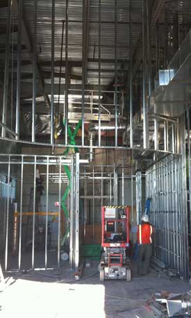 metal framing, kemper drywall